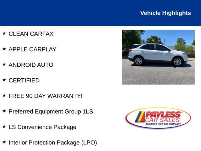 used 2020 Chevrolet Equinox car, priced at $17,986