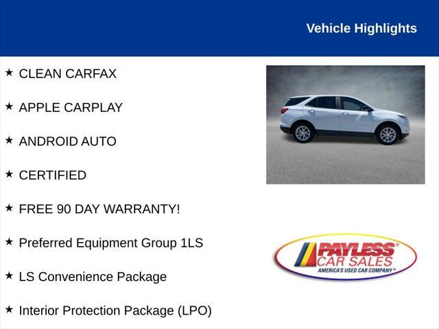 used 2020 Chevrolet Equinox car, priced at $17,683