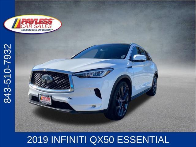 used 2019 INFINITI QX50 car, priced at $22,900