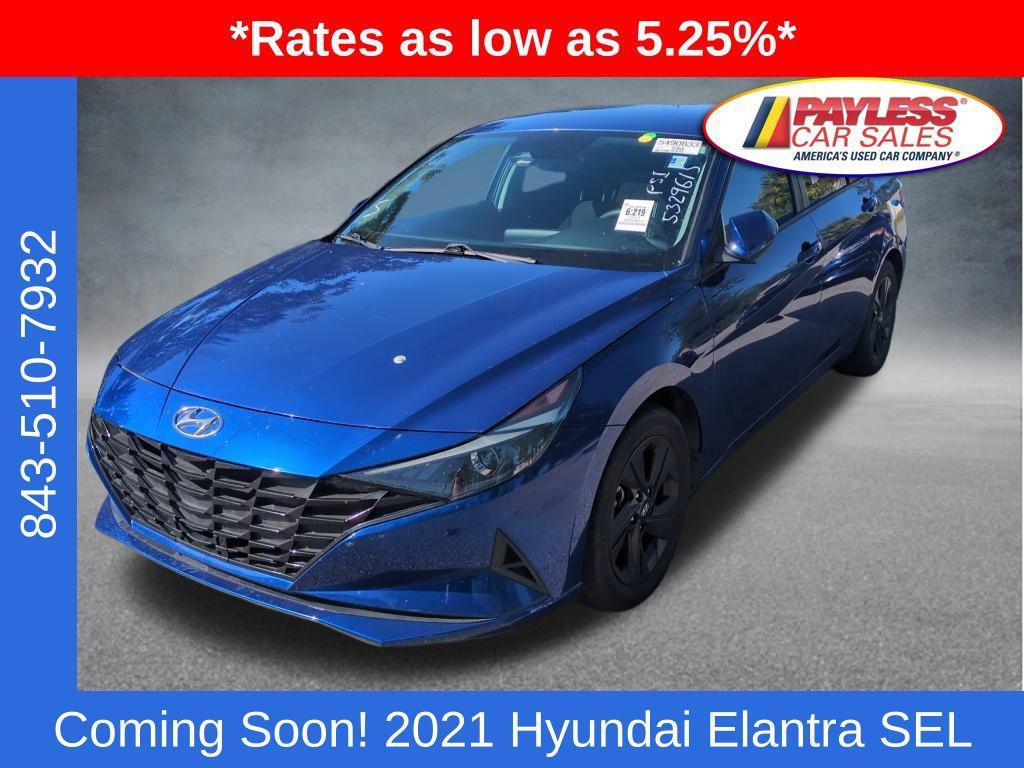 used 2021 Hyundai Elantra car, priced at $15,999