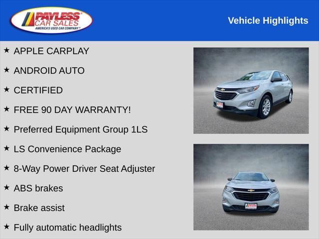 used 2020 Chevrolet Equinox car, priced at $17,644