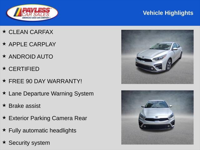 used 2021 Kia Forte car, priced at $15,250