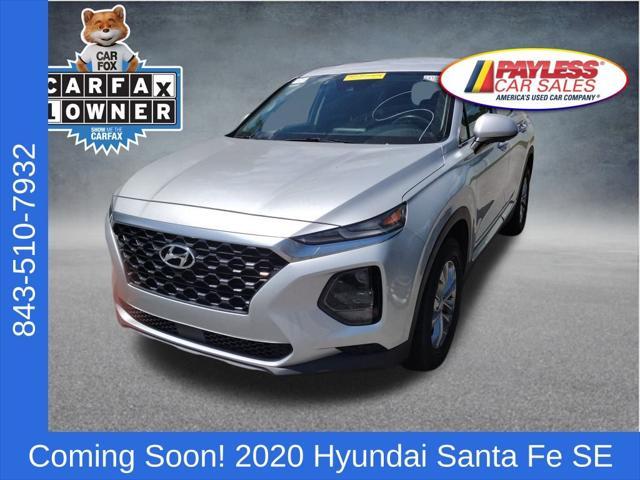 used 2020 Hyundai Santa Fe car, priced at $17,999
