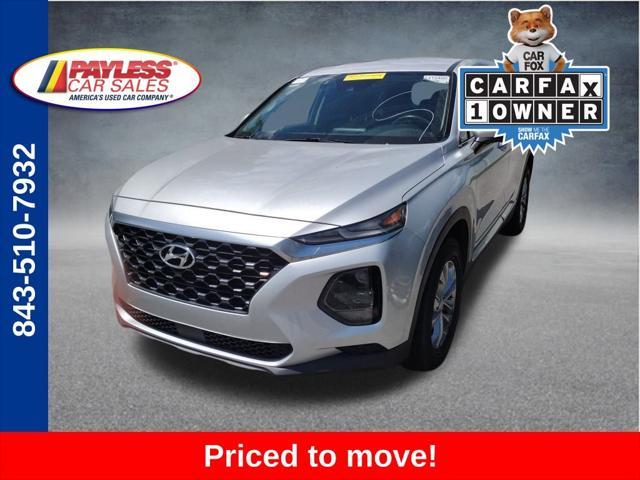 used 2020 Hyundai Santa Fe car, priced at $18,900