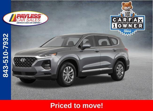 used 2020 Hyundai Santa Fe car, priced at $18,999