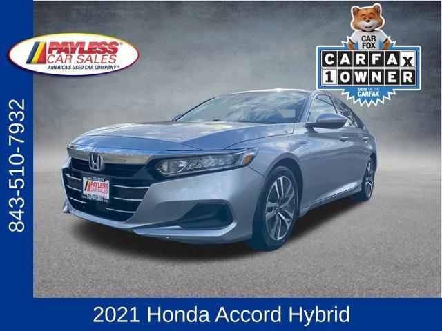 used 2021 Honda Accord Hybrid car, priced at $21,016