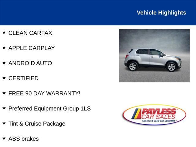 used 2021 Chevrolet Trax car, priced at $15,997