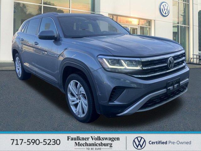 used 2021 Volkswagen Atlas Cross Sport car, priced at $25,982