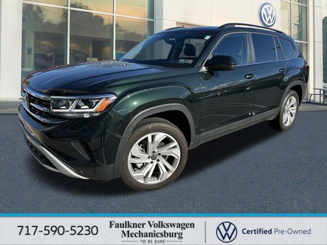 used 2021 Volkswagen Atlas car, priced at $28,132