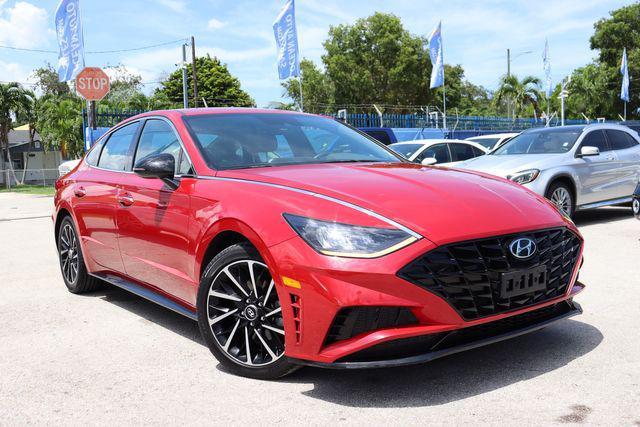 used 2020 Hyundai Sonata car, priced at $22,250