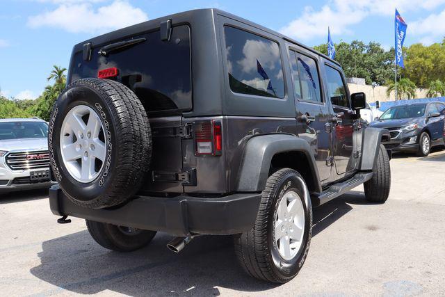 used 2016 Jeep Wrangler Unlimited car, priced at $15,550