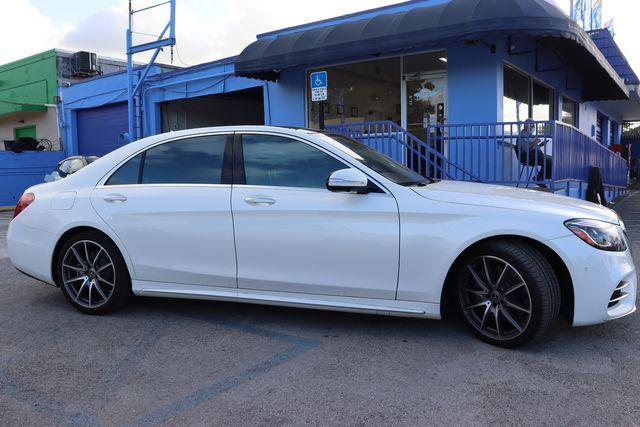 used 2018 Mercedes-Benz S-Class car, priced at $36,900