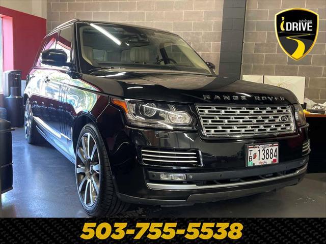 used 2015 Land Rover Range Rover car, priced at $32,000