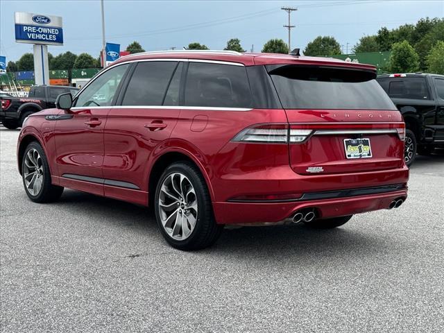 used 2021 Lincoln Aviator car, priced at $33,947