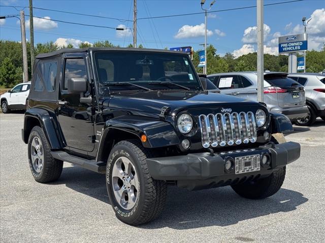 used 2016 Jeep Wrangler car, priced at $17,805