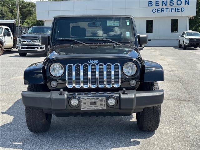 used 2016 Jeep Wrangler car, priced at $17,805