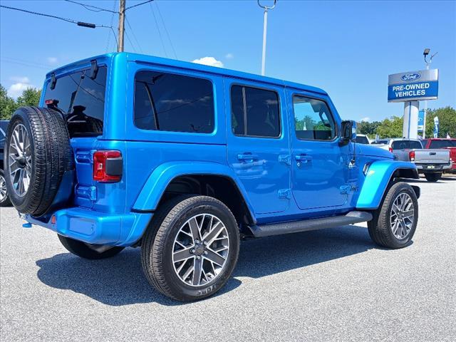 used 2022 Jeep Wrangler Unlimited 4xe car, priced at $40,700