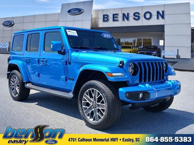 used 2022 Jeep Wrangler Unlimited 4xe car, priced at $38,208