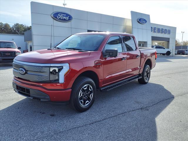 new 2023 Ford F-150 Lightning car, priced at $55,700