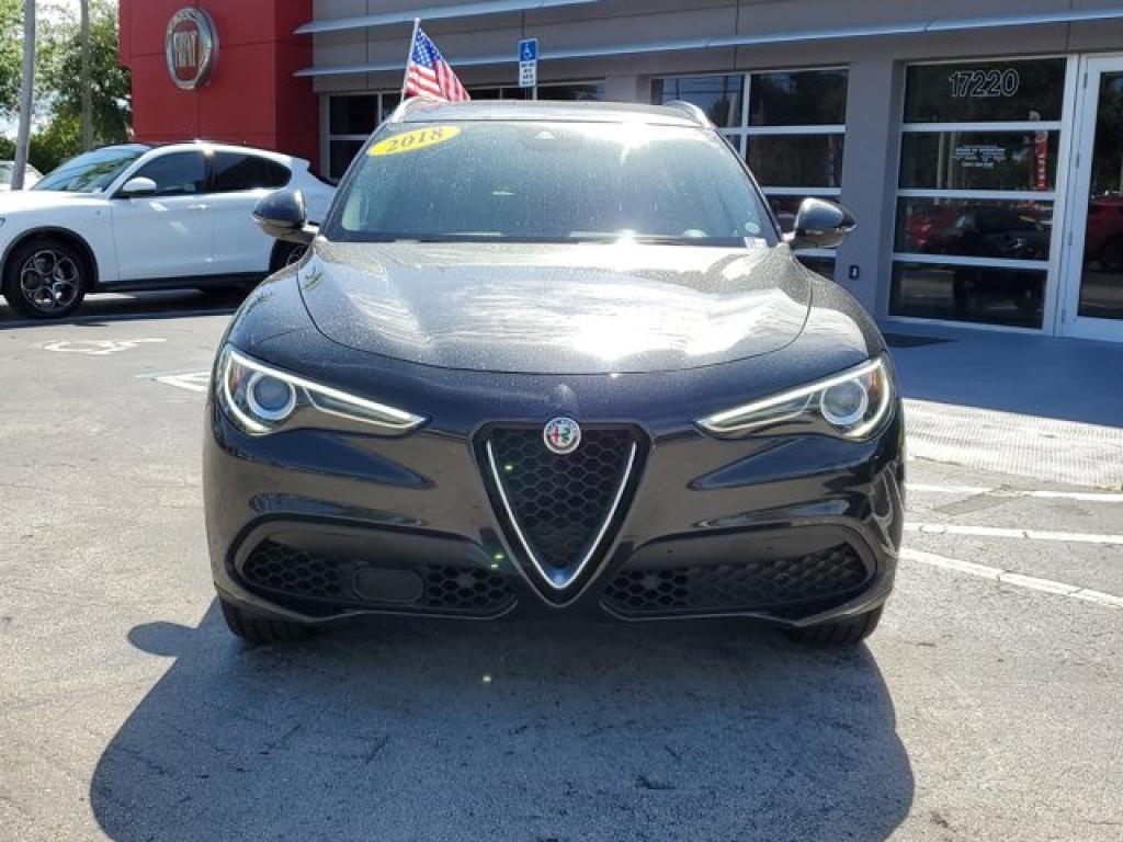 used 2018 Alfa Romeo Stelvio car, priced at $23,995