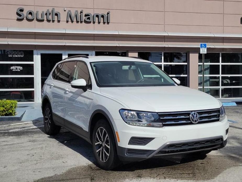 used 2021 Volkswagen Tiguan car, priced at $15,495