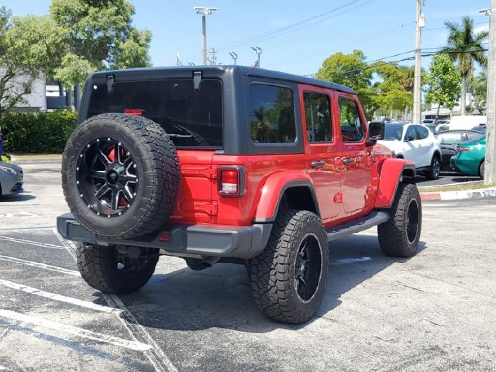 used 2018 Jeep Wrangler Unlimited car, priced at $28,981