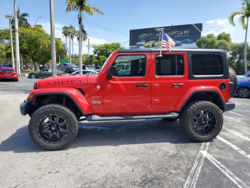 used 2018 Jeep Wrangler Unlimited car, priced at $28,981