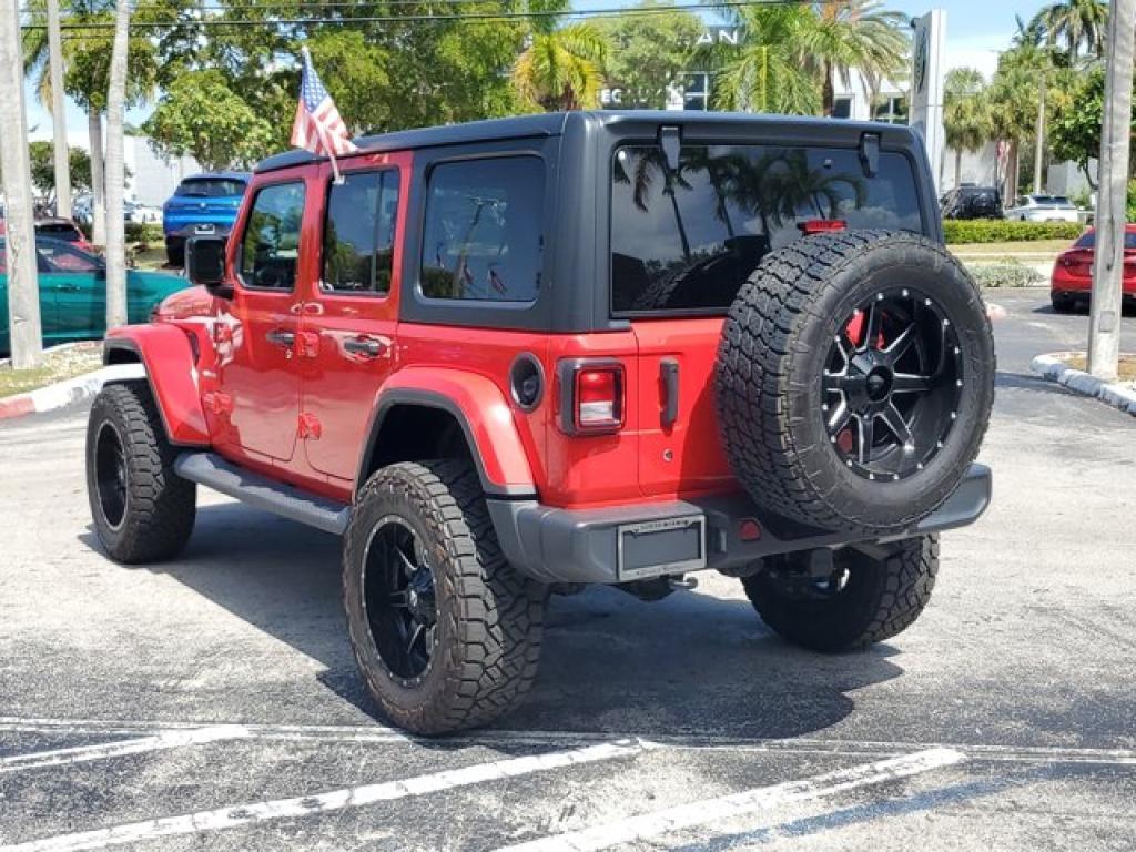 used 2018 Jeep Wrangler Unlimited car, priced at $28,981