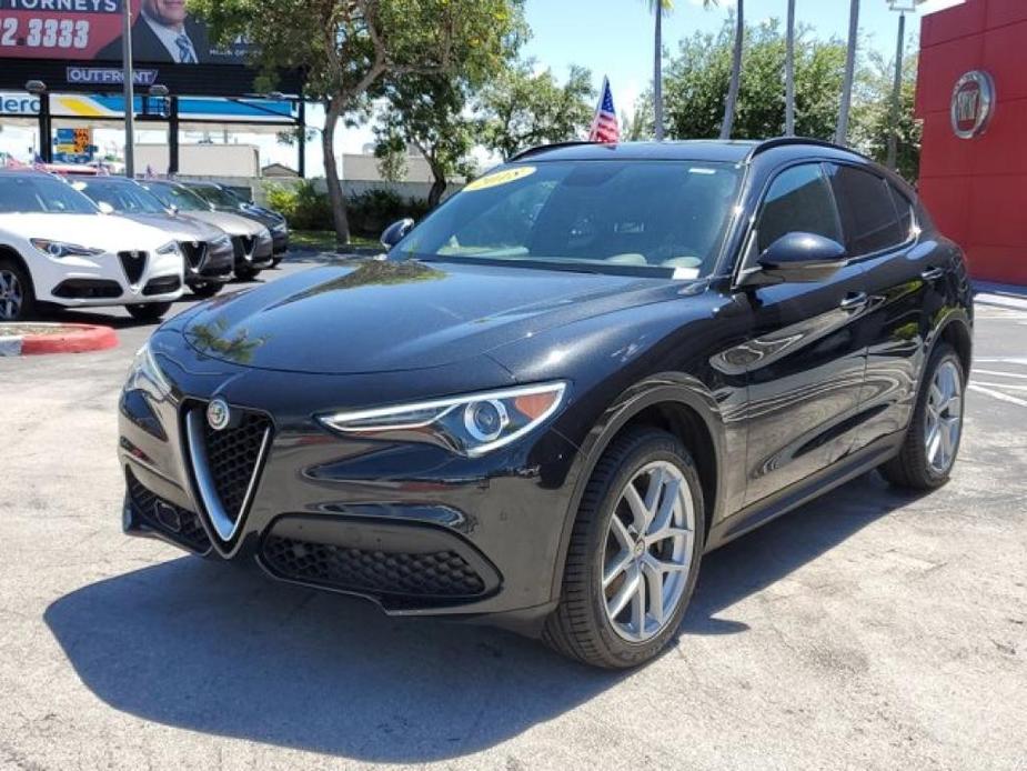 used 2018 Alfa Romeo Stelvio car, priced at $23,595