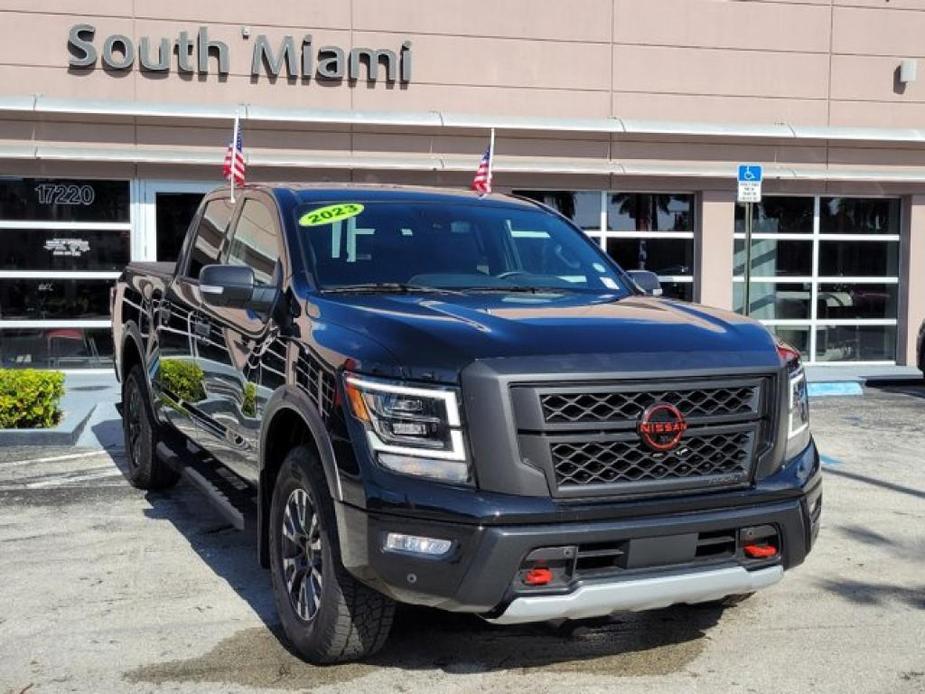 used 2023 Nissan Titan car, priced at $39,995