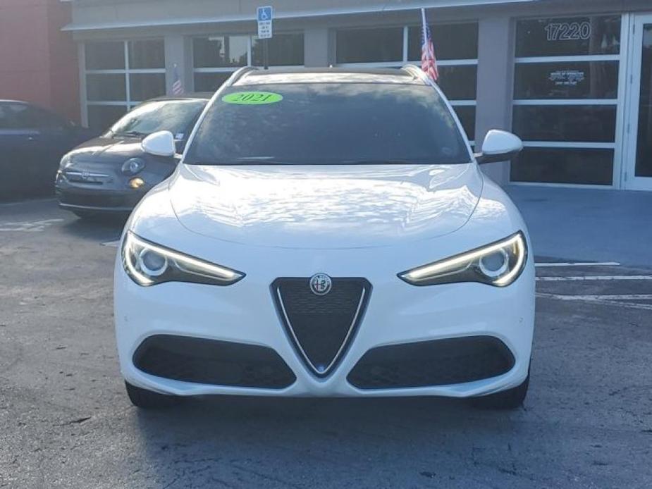 used 2021 Alfa Romeo Stelvio car, priced at $25,995