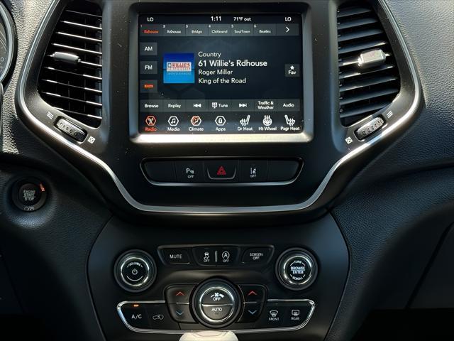 used 2021 Jeep Cherokee car, priced at $24,732