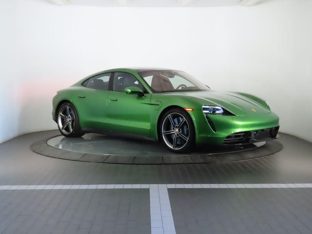 used 2023 Porsche Taycan car, priced at $138,377