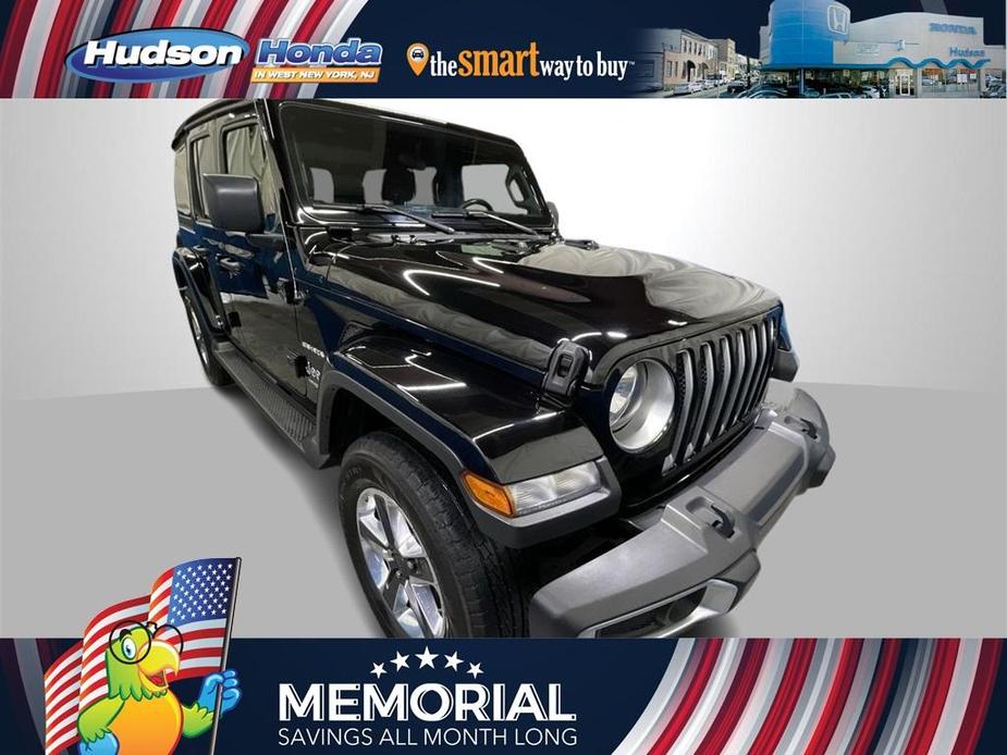 used 2021 Jeep Wrangler Unlimited car, priced at $30,650