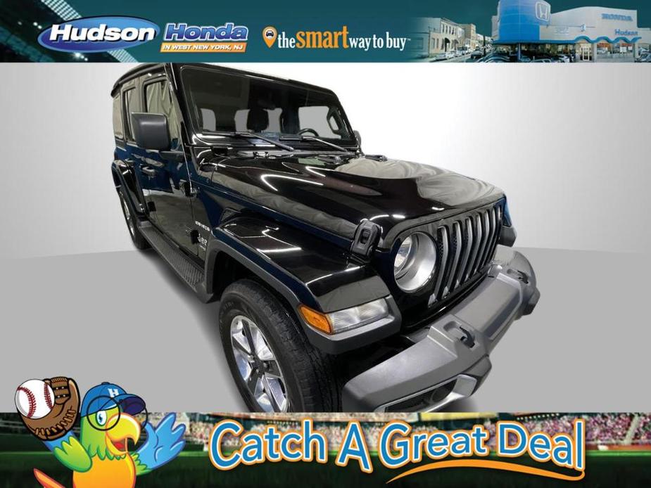 used 2021 Jeep Wrangler Unlimited car, priced at $31,289