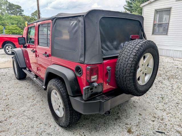 used 2009 Jeep Wrangler Unlimited car, priced at $11,900