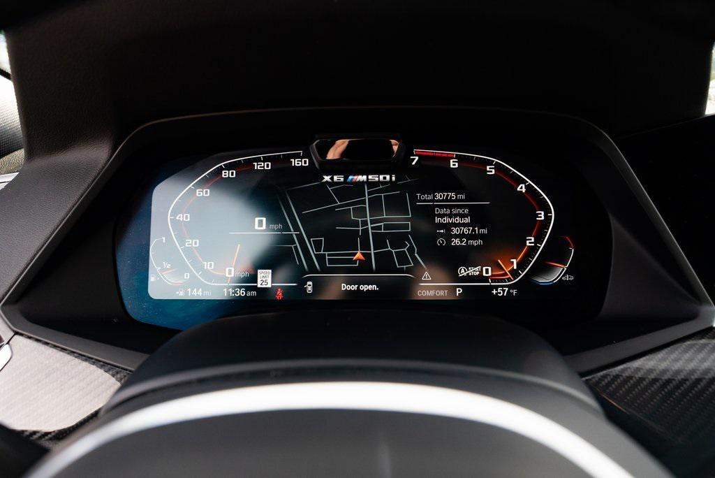 used 2022 BMW X6 car, priced at $57,392