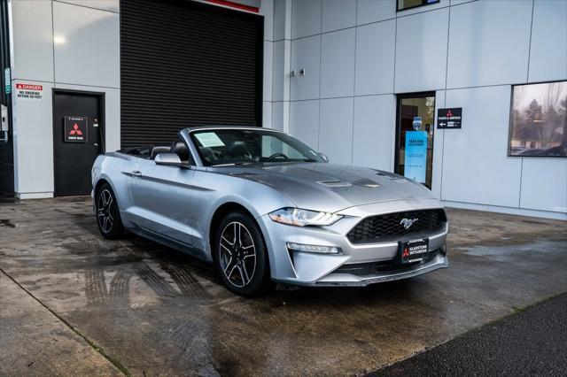 used 2021 Ford Mustang car, priced at $18,990