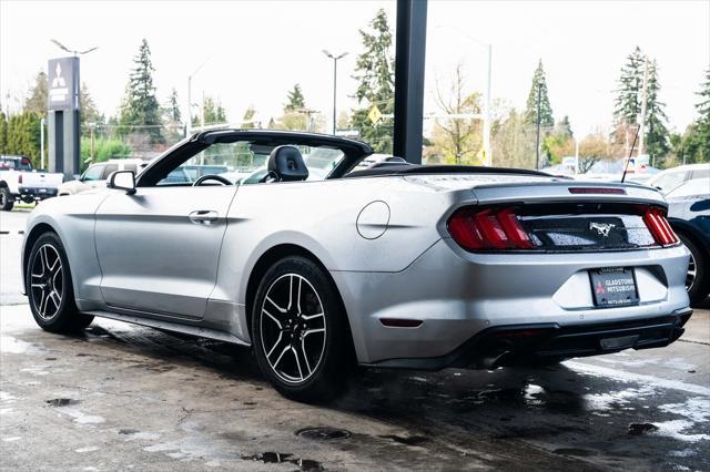 used 2021 Ford Mustang car, priced at $18,990