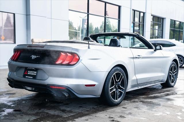 used 2021 Ford Mustang car, priced at $18,990