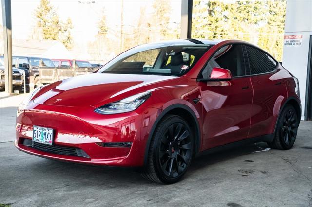 used 2020 Tesla Model Y car, priced at $29,887