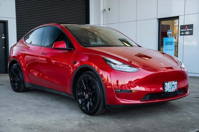 used 2020 Tesla Model Y car, priced at $29,887