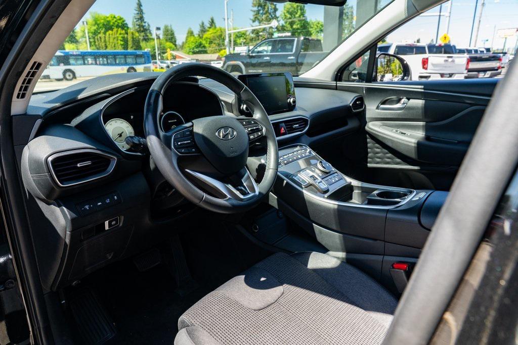 used 2021 Hyundai Santa Fe car, priced at $20,990