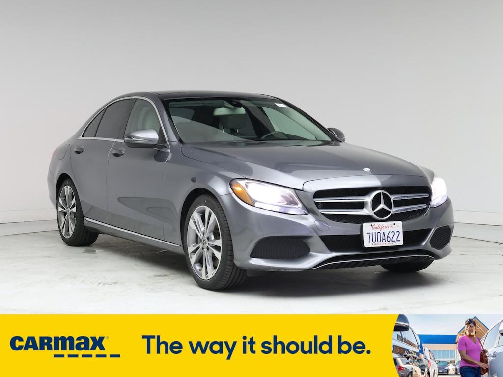 used 2017 Mercedes-Benz C-Class car, priced at $16,998