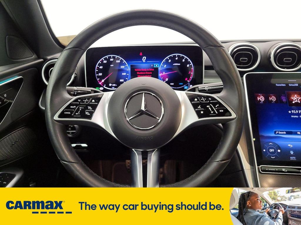 used 2024 Mercedes-Benz C-Class car, priced at $38,998