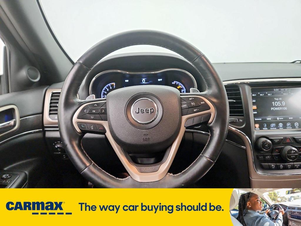 used 2017 Jeep Grand Cherokee car, priced at $15,998