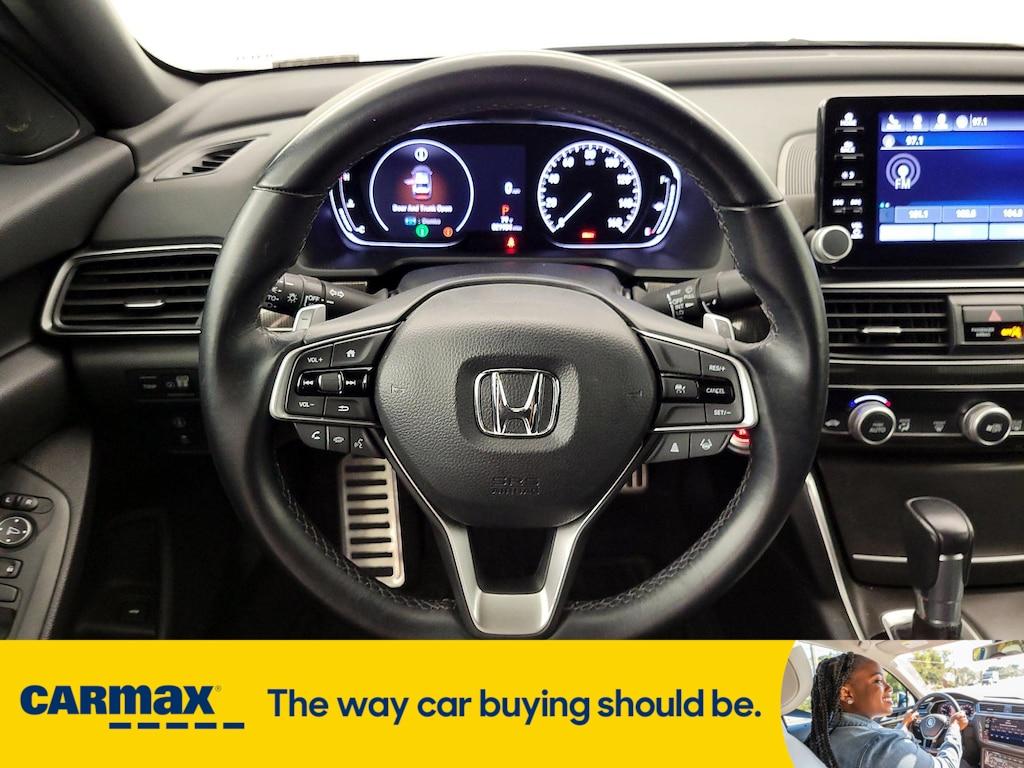 used 2022 Honda Accord car, priced at $27,998