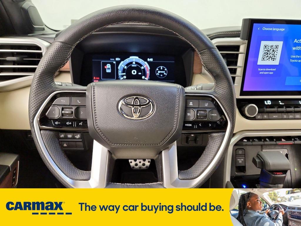 used 2023 Toyota Tundra car, priced at $60,998