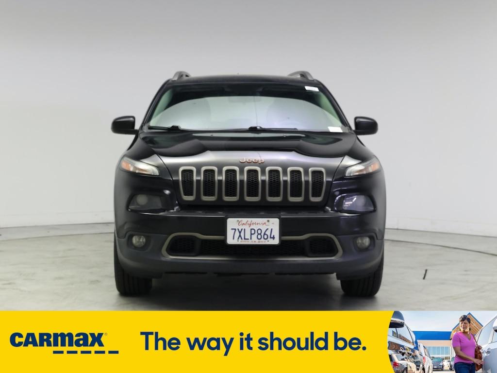 used 2017 Jeep Cherokee car, priced at $14,599