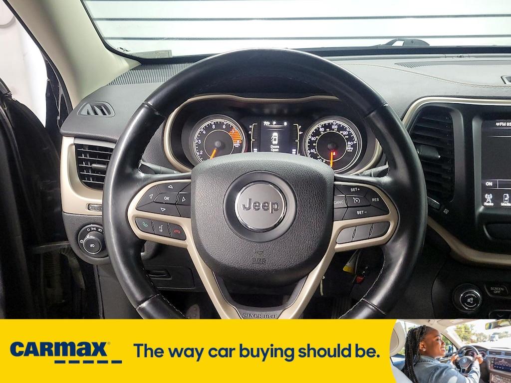 used 2017 Jeep Cherokee car, priced at $14,599
